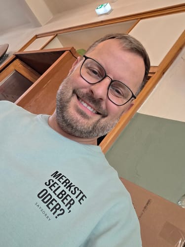 Customer photo review of Organic Oversize Sweater »Merkste selber, oder?«