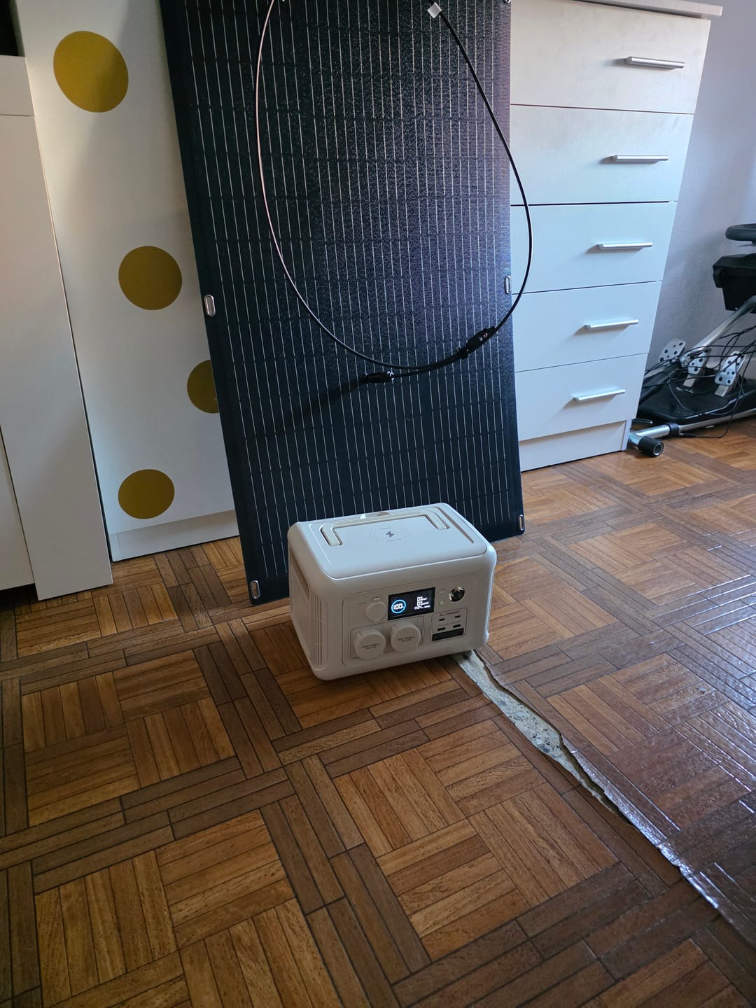 Customer photo review of ALLPOWERS R600 Beige Estación de Energía Portátil 600W 299Wh Batería LiFeP04