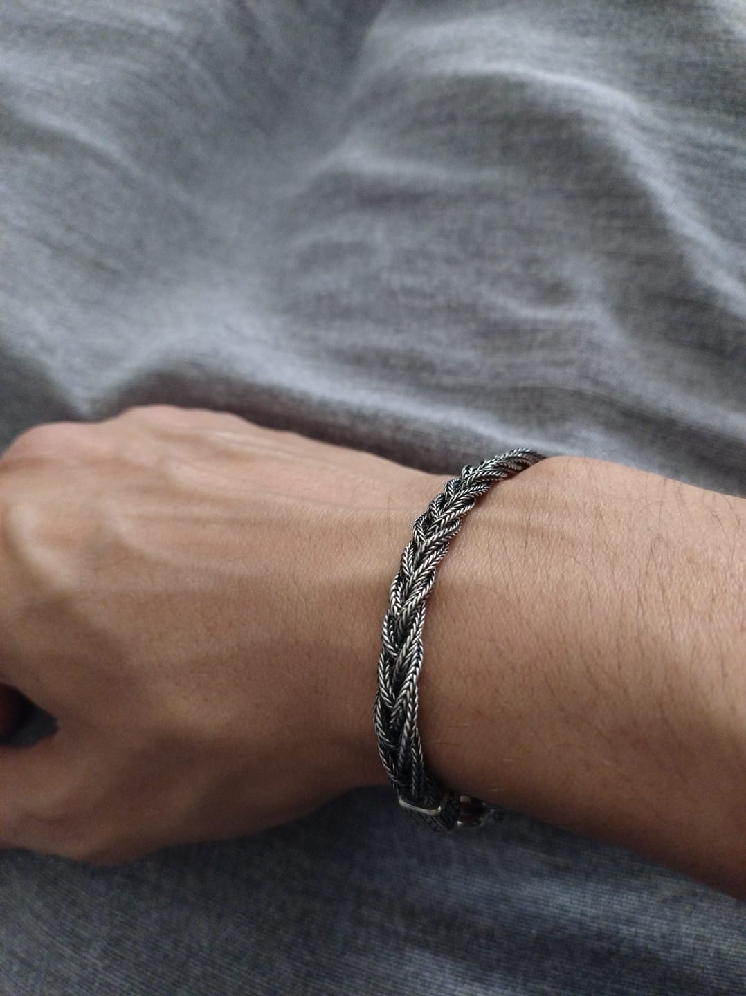 Customer photo review of WOVEN VIKINGS. - 925 STERLING SILVER