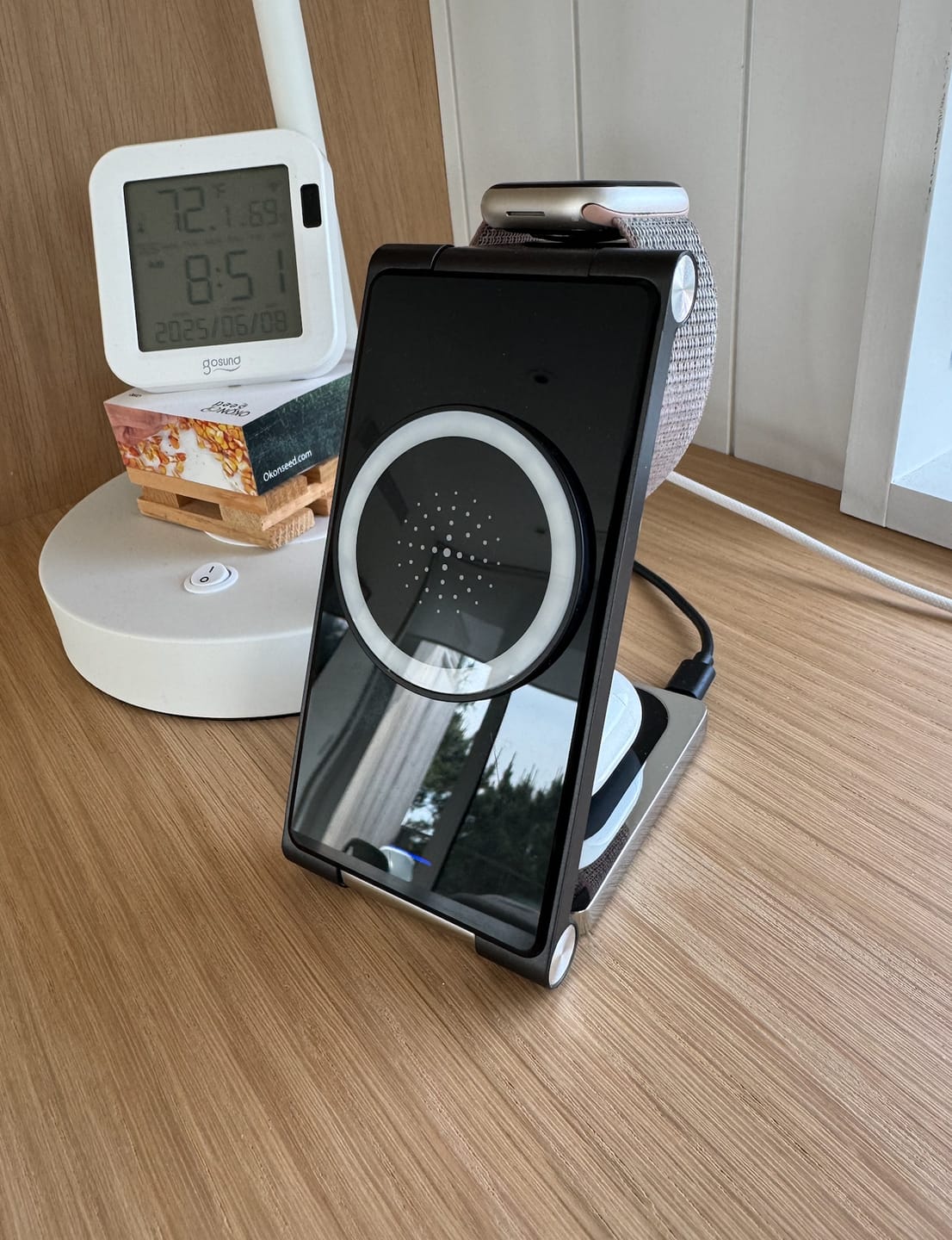 Customer photo review of PASSPORT - WIRELESS CHARGING STATION