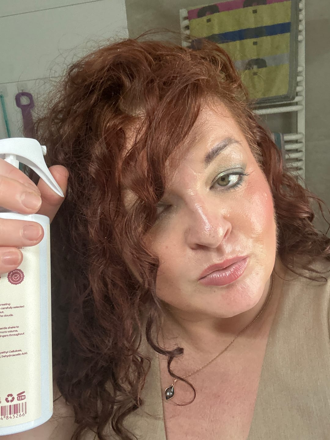 Customer photo review of Volume Spray