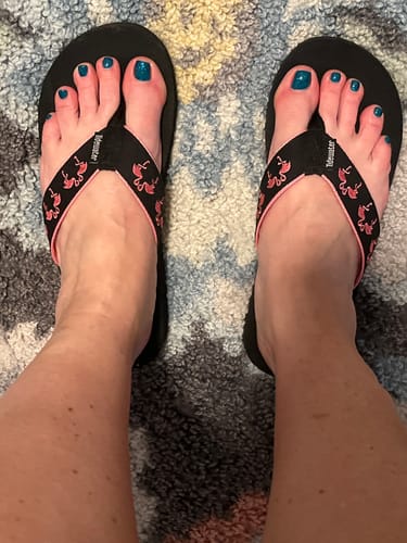 Customer photo review of Pink Flamingos