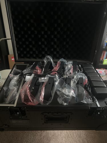 Customer photo review of Colorkey CKU-6038 MobilePar HEX 5 with Charging Road Case Trolley - 8 Pack