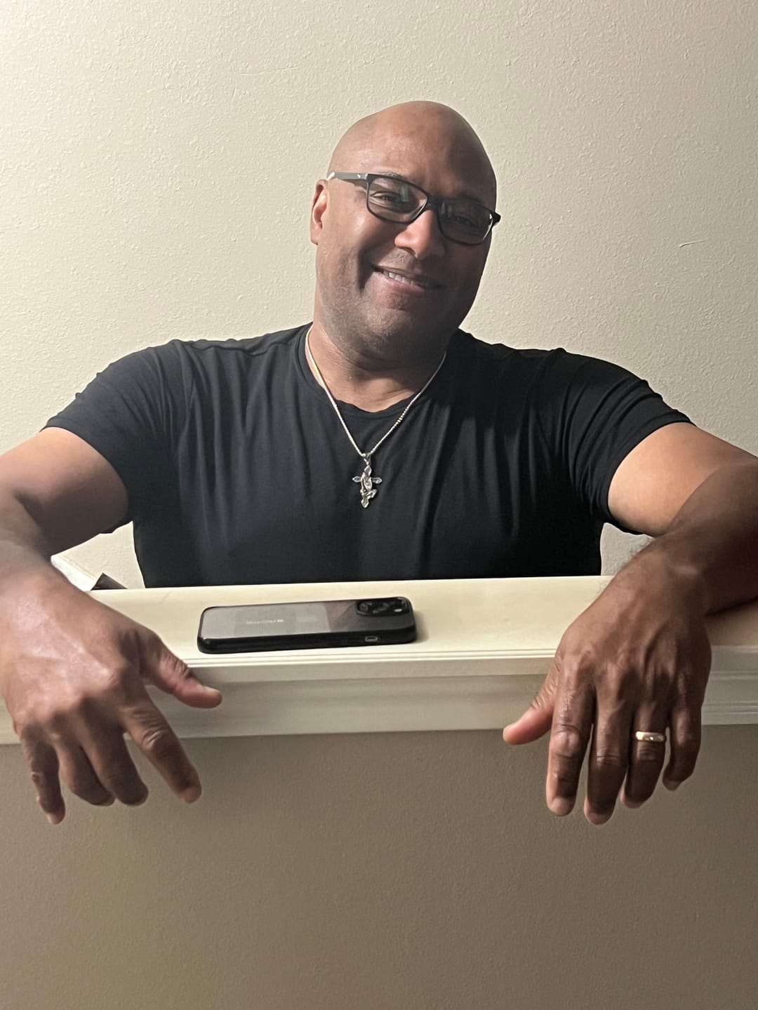 Customer photo review of PRAYER CROSS.
