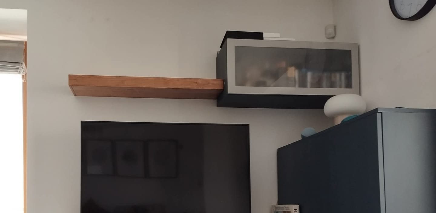 Customer photo review of Mensola - VENERE - Profondità 15-20-25 cm. Rovere Rustico