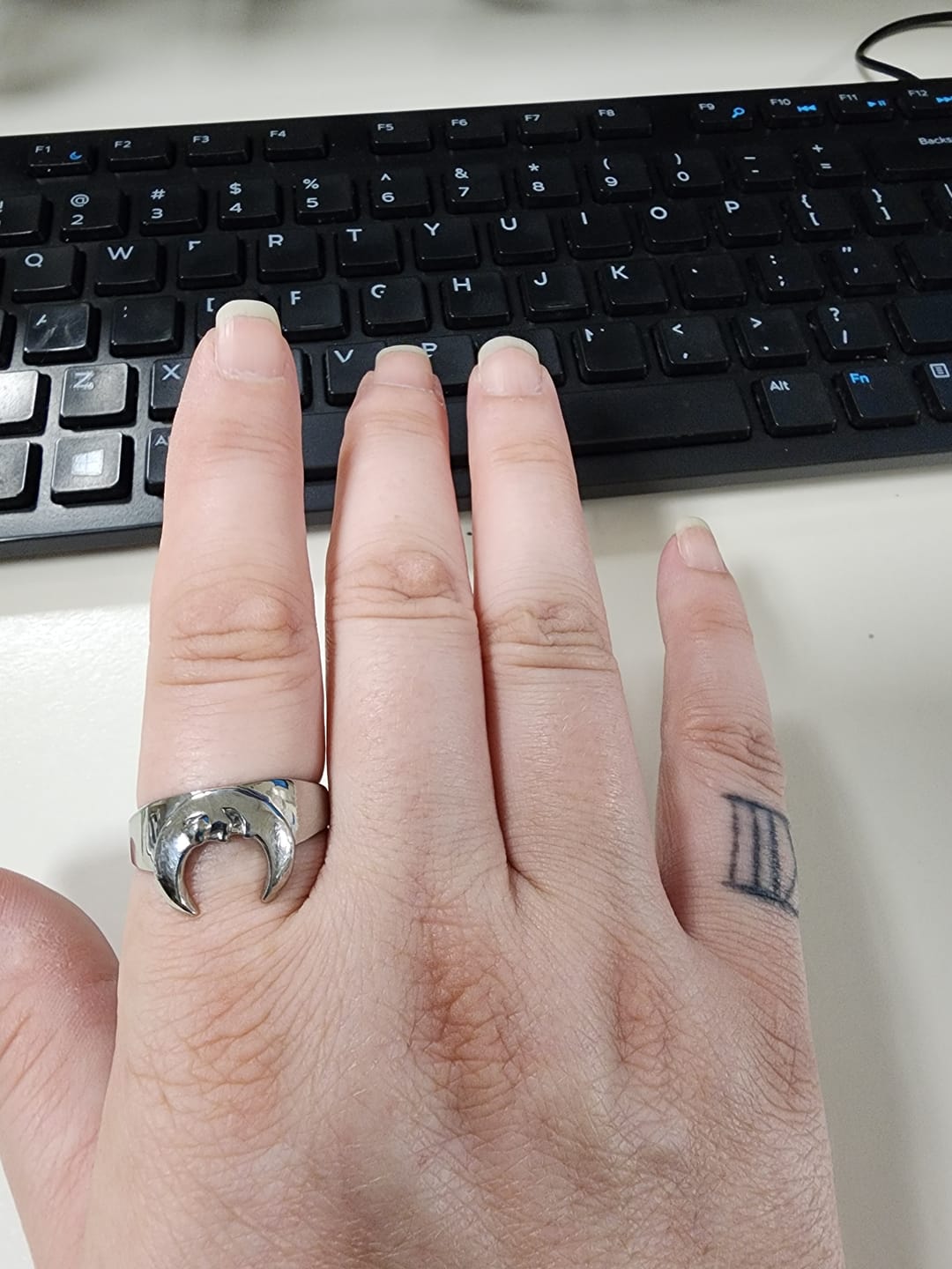 Customer photo review of LUNA THE LUNATIC LUNAR RING