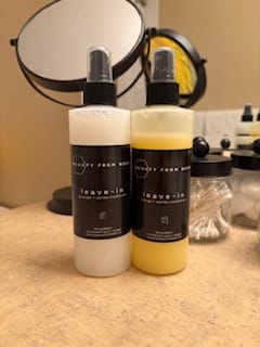 Customer photo review of Leave-In Conditioner