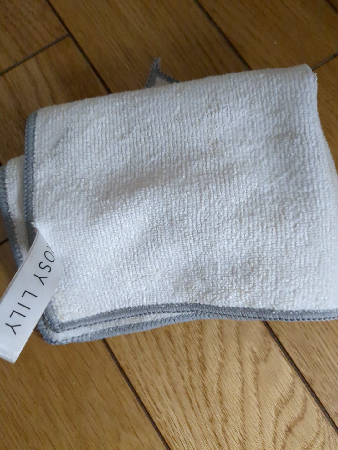 Customer photo review of マイクロファイバークロス1枚