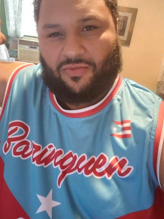 Customer photo review of Puerto Rico Custom Basketball Jersey