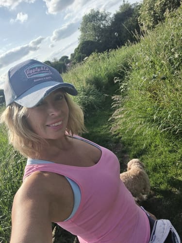 Customer photo review of Purple Surf Diamond Cap