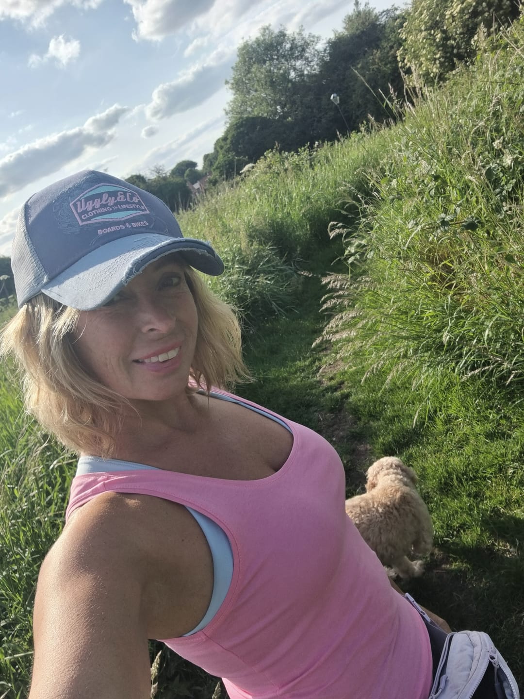 Customer photo review of Purple Surf Diamond Cap