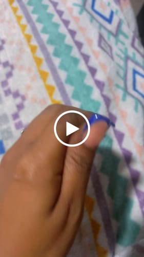 Customer video review of XCOATTIPS® Blue Pastel French Kit - Short Square