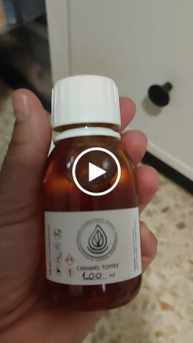 Customer video review of Fragancia CARAMEL TOFEE