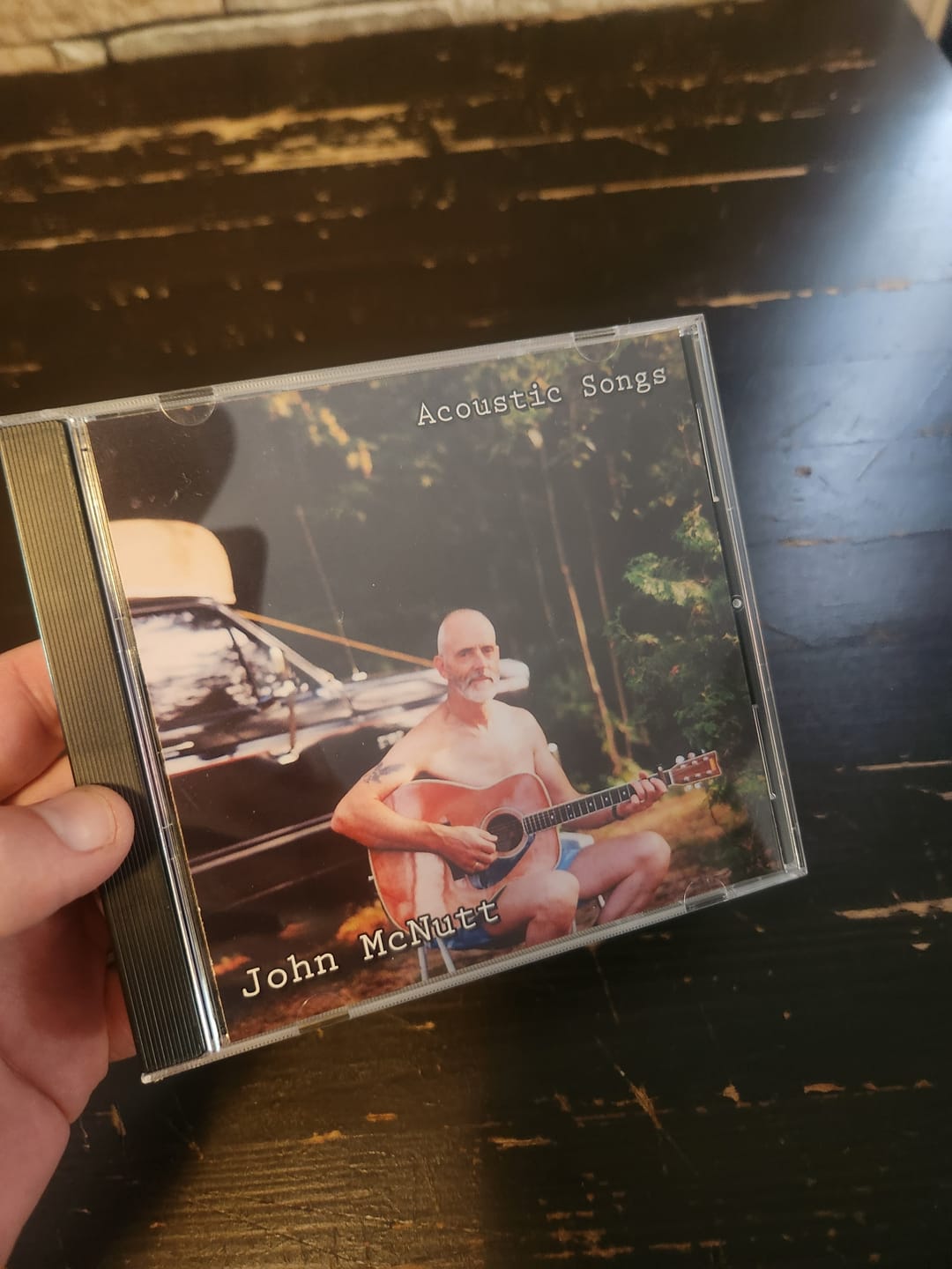 Customer photo review of CD Jewel Cases with 1-Panel Inserts