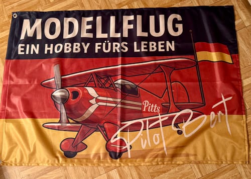 Customer photo review of Fahne inkl. Druck