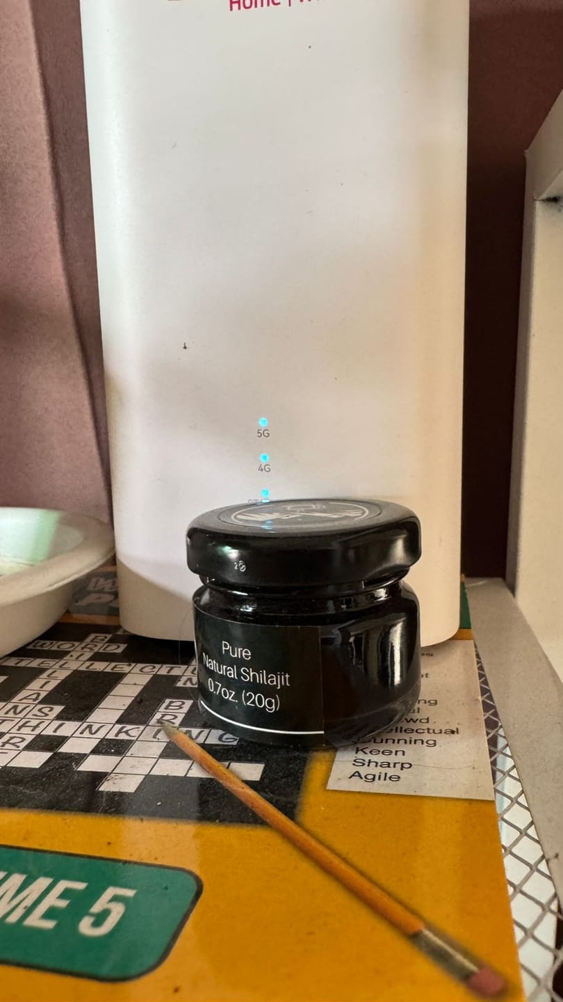 Customer photo review of Pure Natural Shilajit