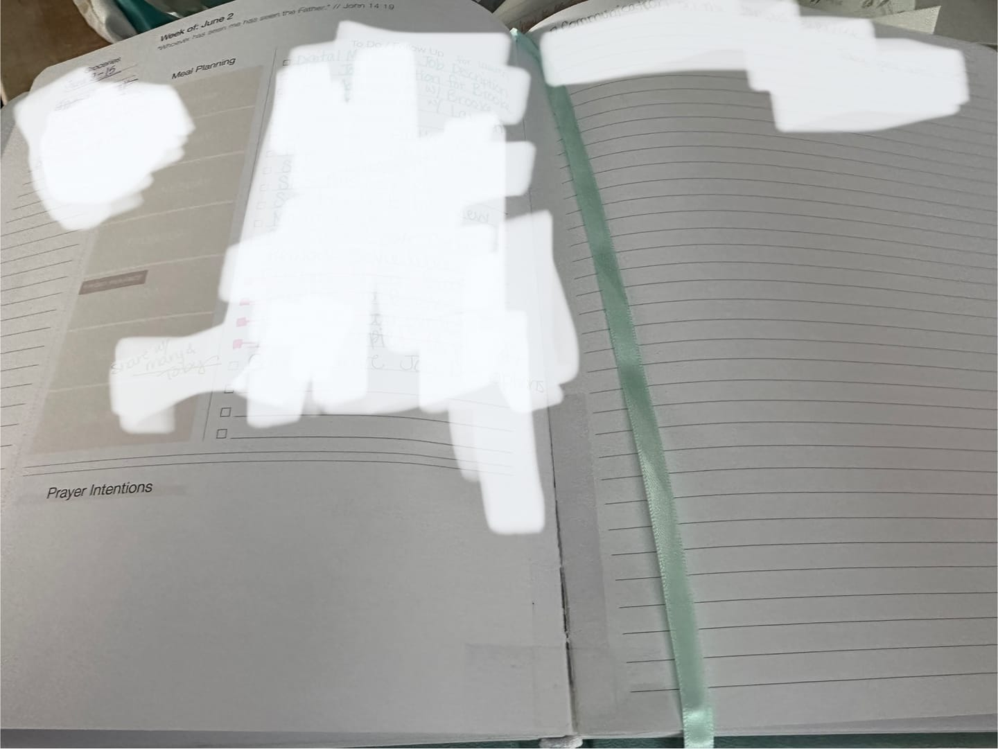 Customer photo review of Catholic Liturgical Academic Planner // Big Layout