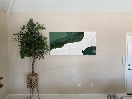 Customer review photo for Plaster Art Texture Painting #SG046