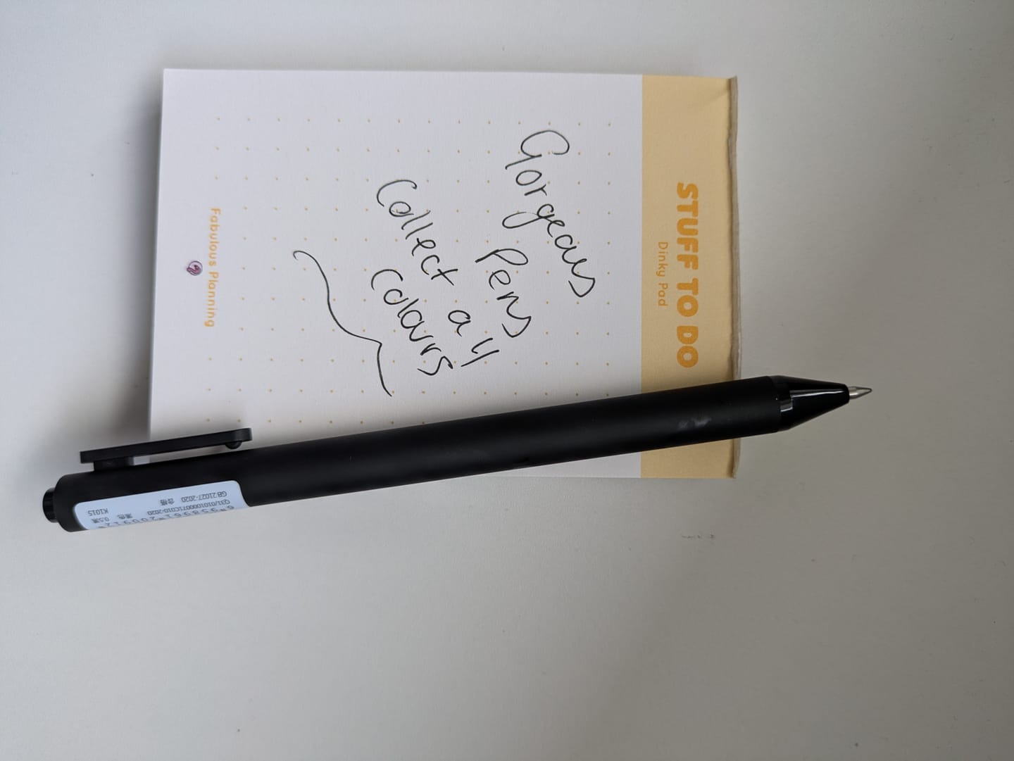 Customer photo review of Gel Pen - PYO