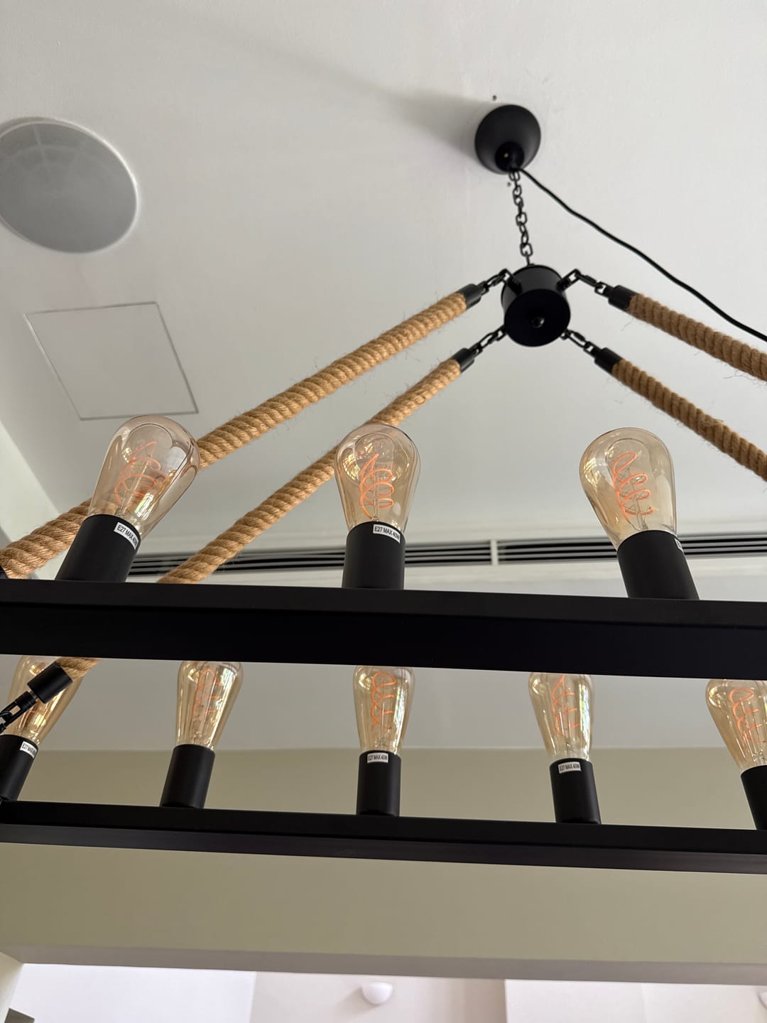 Customer photo review of Led E27 Vintage Bulb St64Spiralsoft-4W