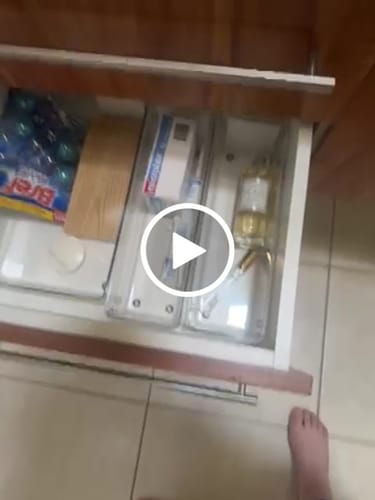 Customer video review of Large Clear Drawer Organisers