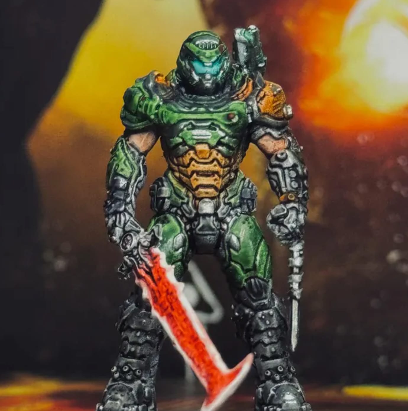 Customer photo review of Doom Guy