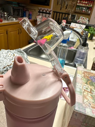 Customer photo review of 26 oz Push Bottle