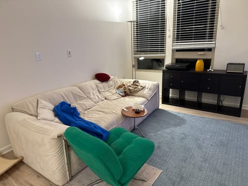 Customer photo review of DownHug Flip Sofa – Ultra-Relaxing Deep Seat Lounge Sofa