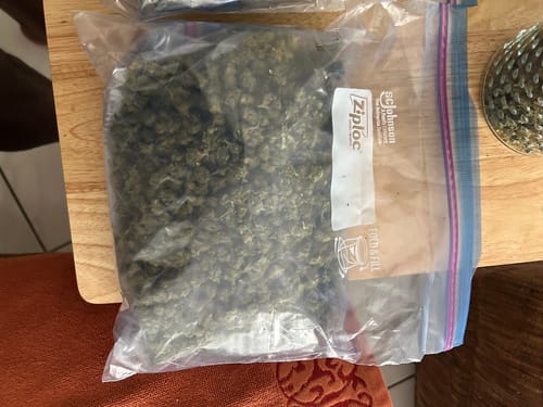 Customer photo review of Cheap THCA Smalls Pound
