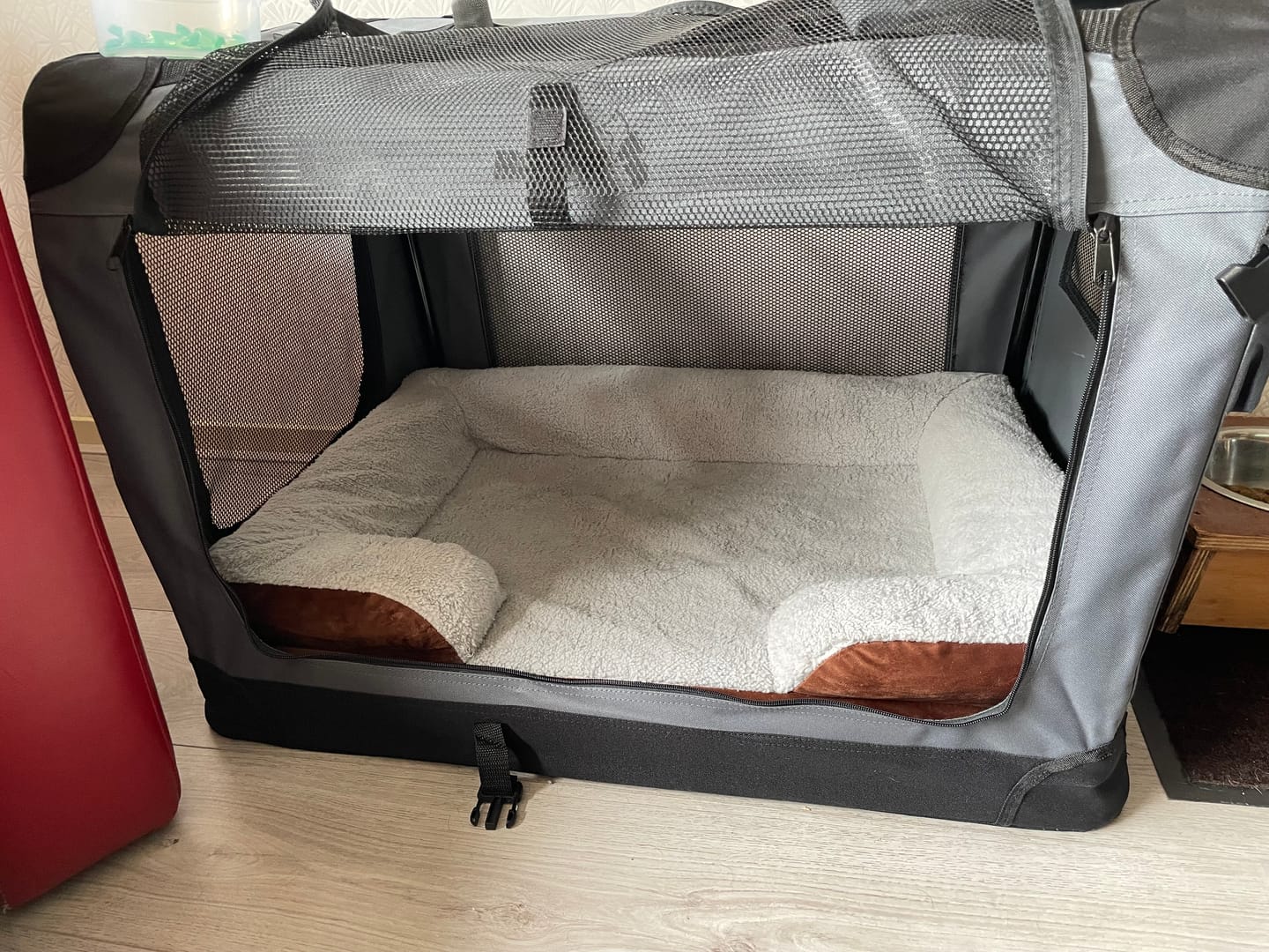 Customer photo review of Pet Perfect Orthopedische Hondenmand