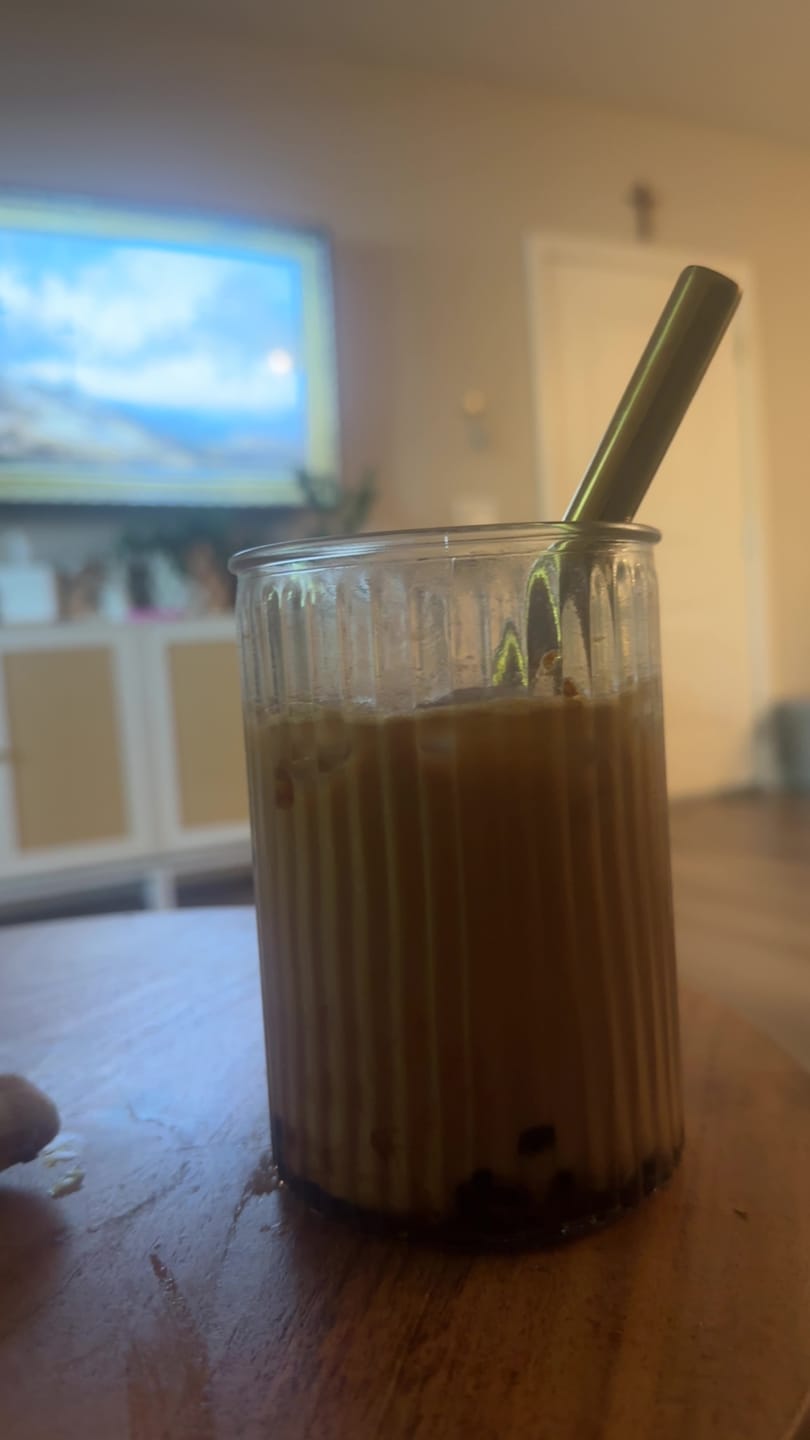 Customer photo review of Instant Brown Sugar Boba 6-Pack