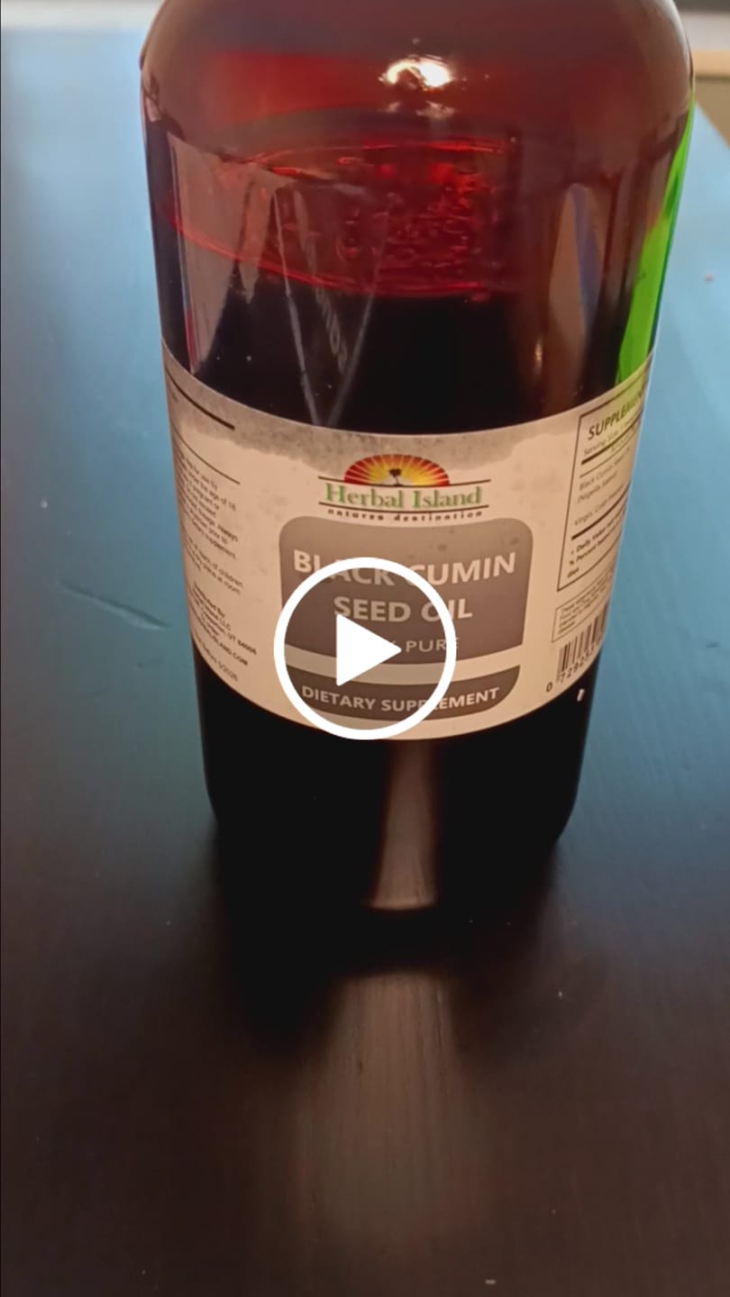 Customer video review of (Sale) Black Seed Oil -(Nigella Sativa ) Heart & Mucus