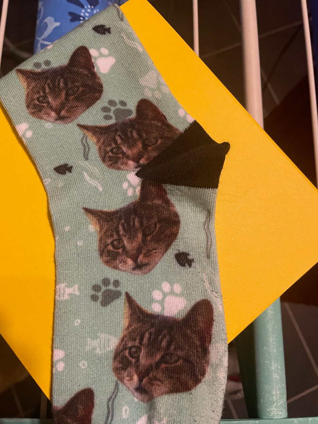 Customer photo review of Dein Foto - Individuelle Socken