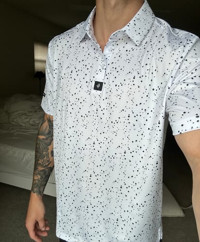 Customer photo review of Cosmic Sprinkle - White