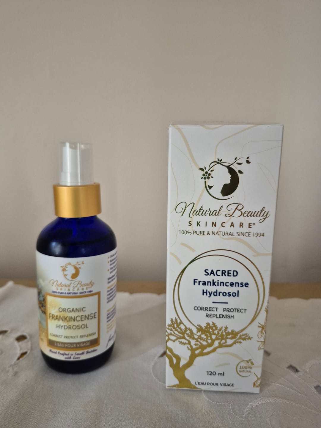 Customer photo review of Organic Sacred Frankincense Hydrosol