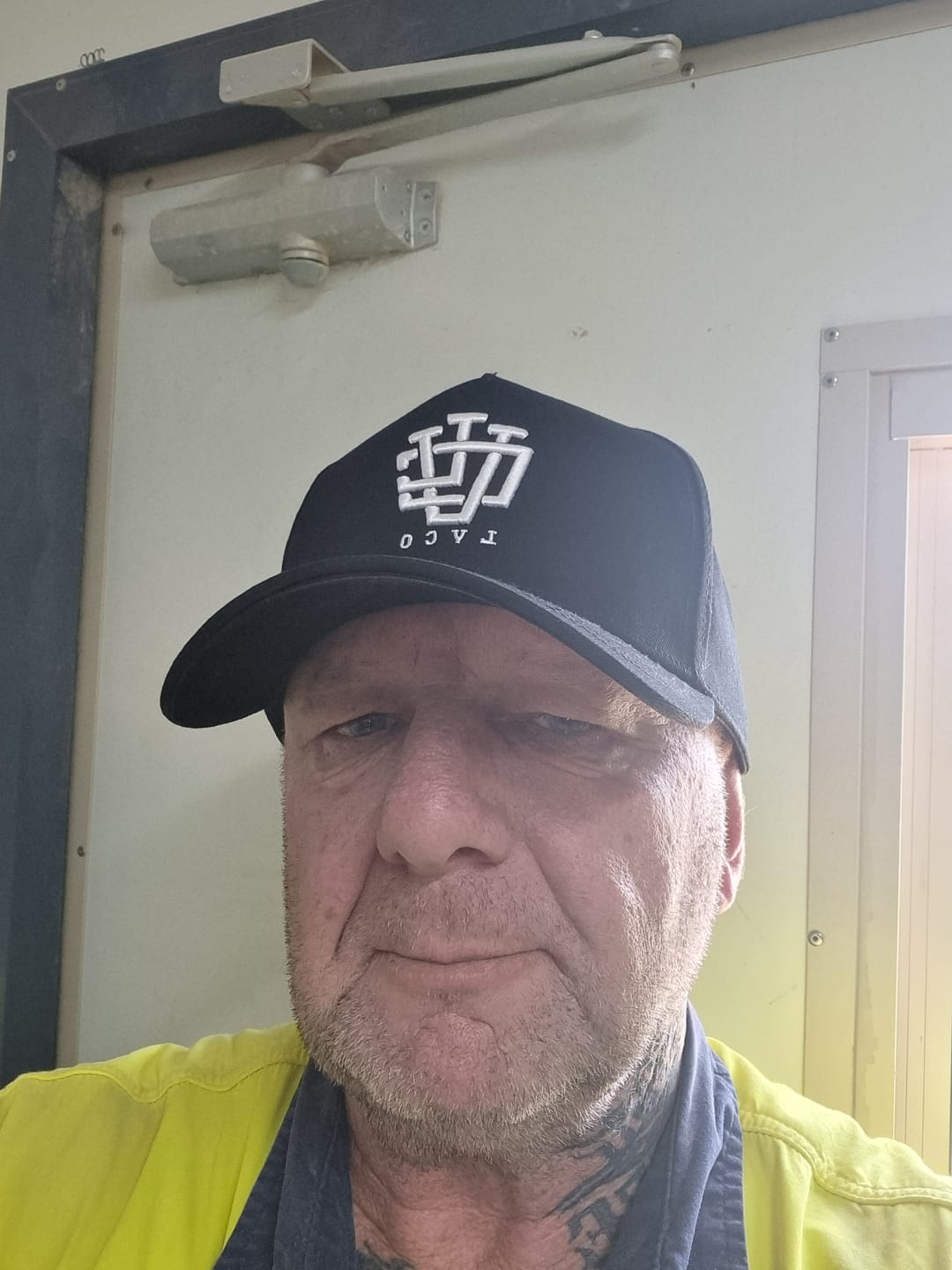 Customer photo review of LVCO "Jet Black" A-Frame Snapback