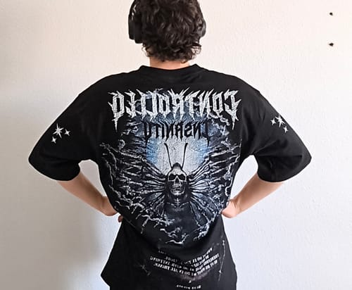 Customer photo review of Death Moth Tee