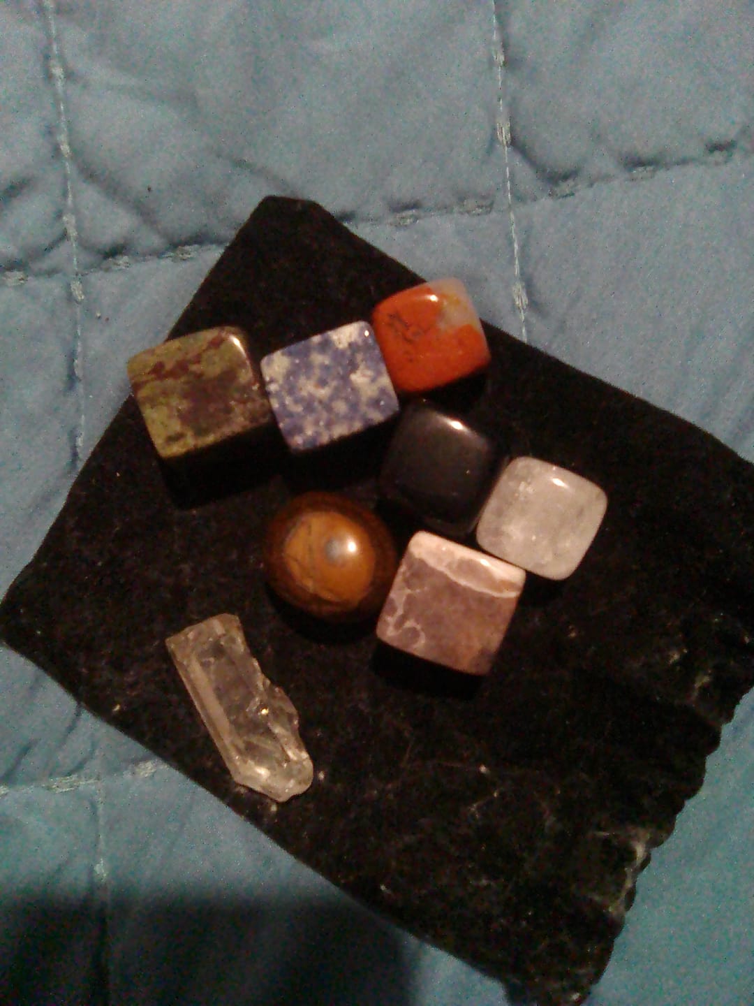 Customer photo review of Crystal Energy Workers Pocket Pouch Set