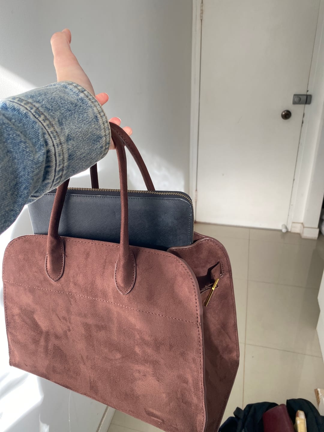 Customer photo review of Henna Shopper Bag