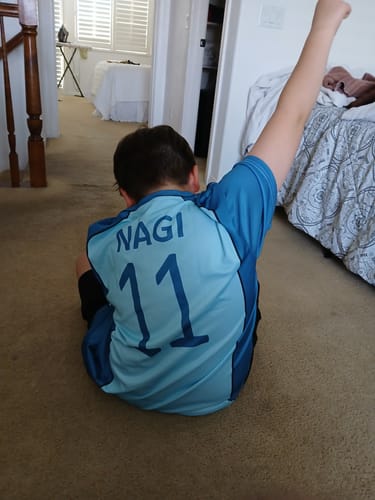 Customer photo review of Maillot BlueLock - Manshine City