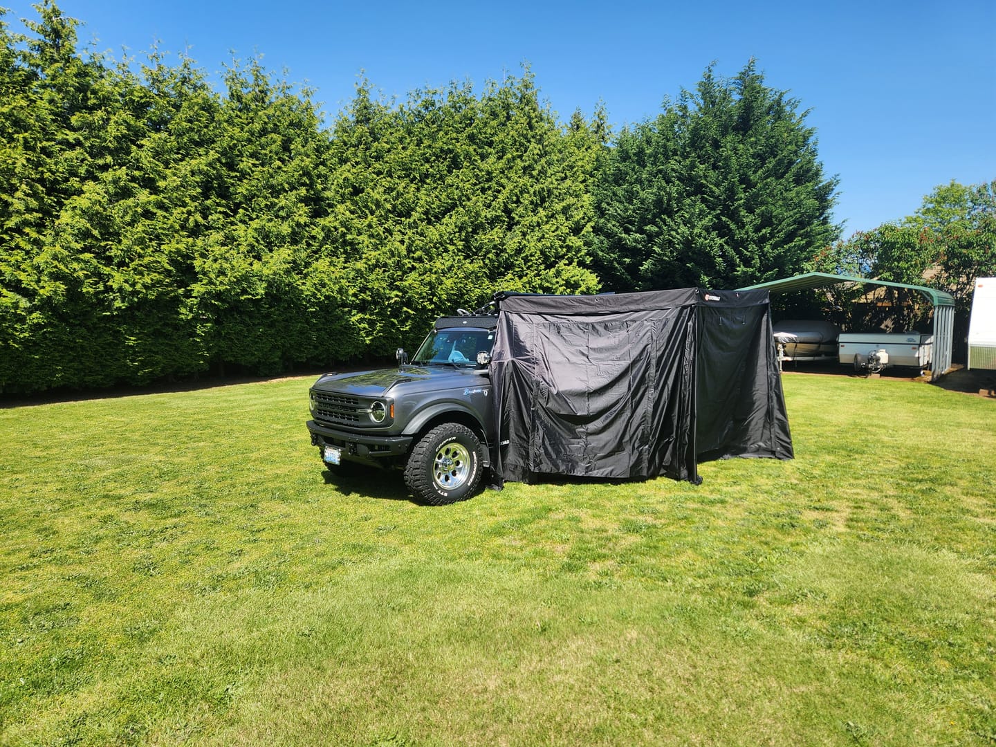 Customer photo review of OPENROAD 270 Awning Side Wall