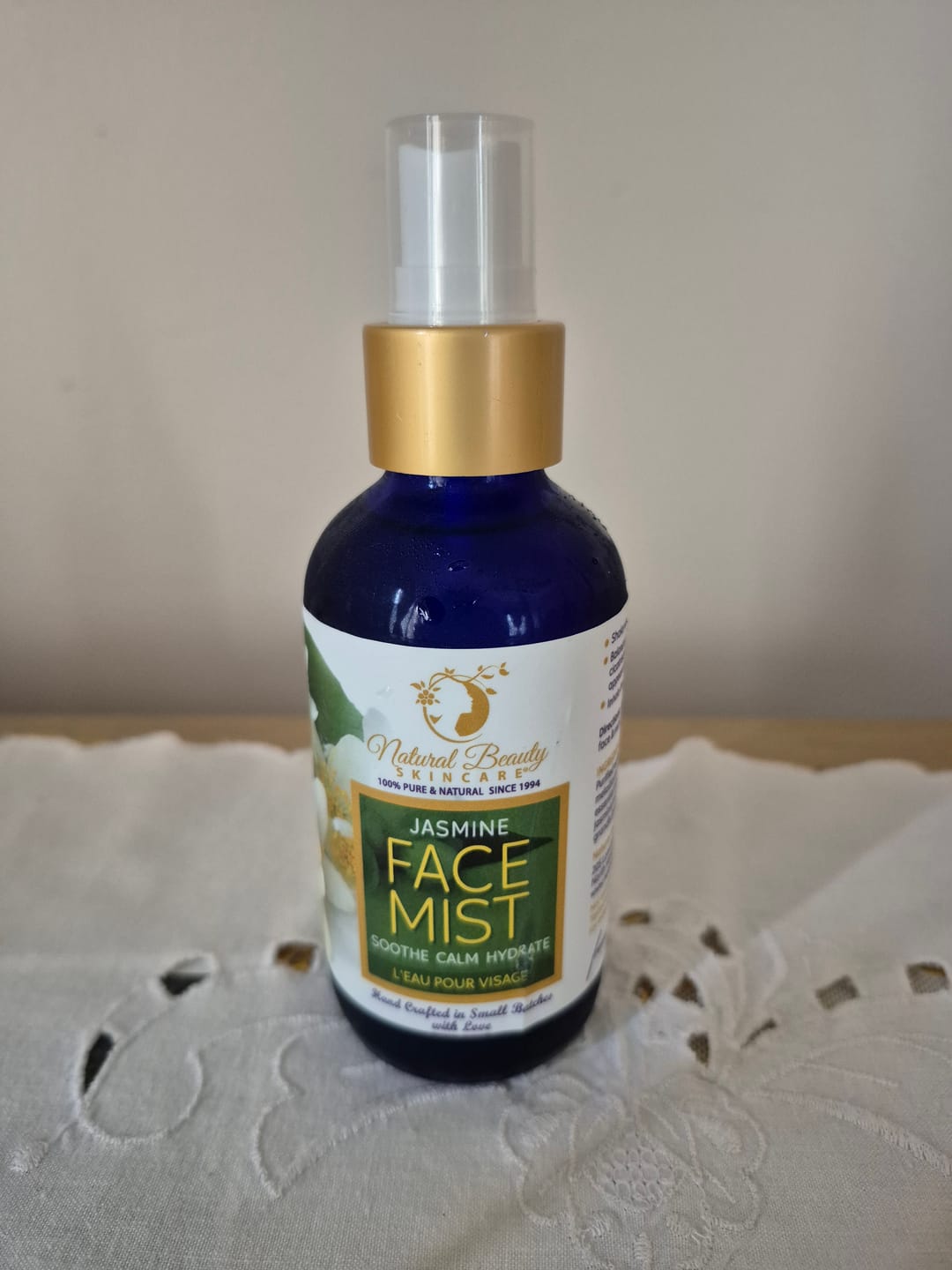 Customer photo review of Jasmine Flower Facial Mist