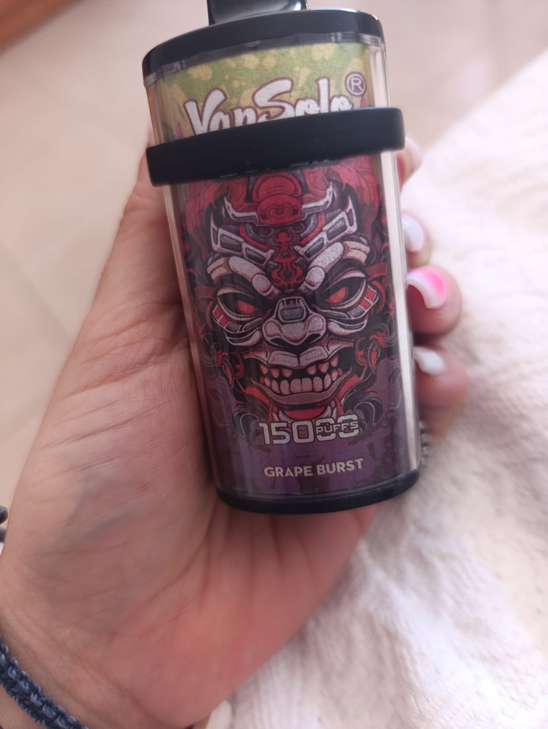Customer photo review of VAPSOLO SUPER 15000puff