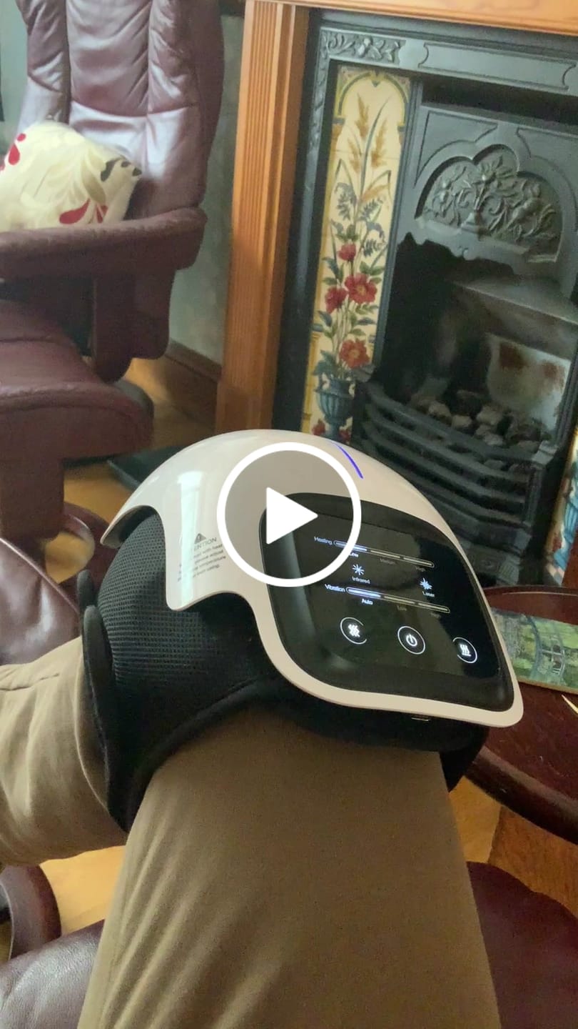 Customer video review of We Relieve™ Knee Massager
