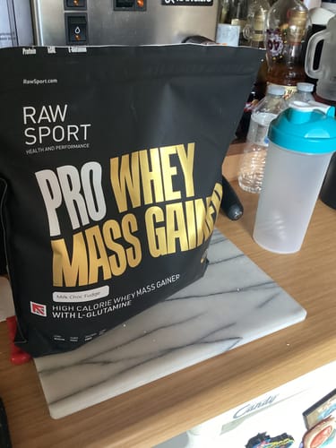 Customer photo review of Pro Whey Mass Gainer - Grass Fed - Informed Sport