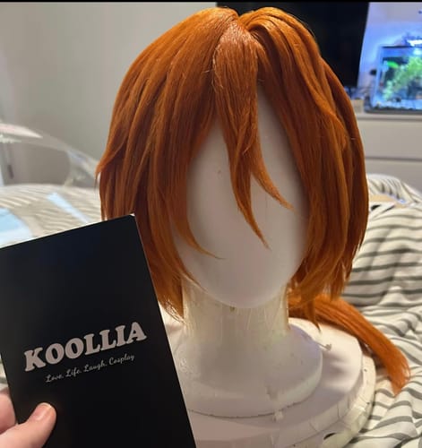 Customer photo review of Bungo Stray Dogs Nakahara Chuuya Commission Wig