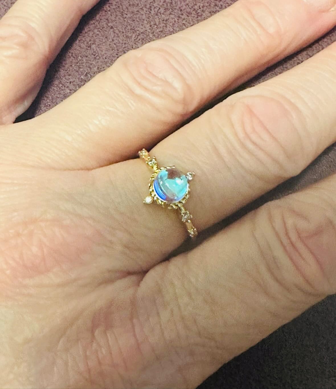 Customer photo review of Bohindie Stream - Daydreamer Ring