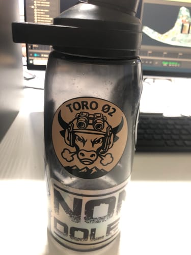 Customer photo review of Sticker Vinile Classico