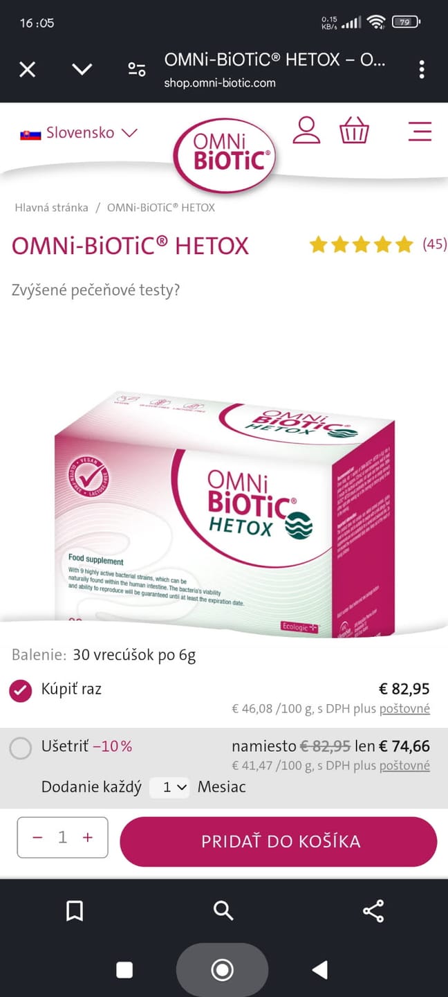 Customer photo review of OMNi-BiOTiC® HETOX INT