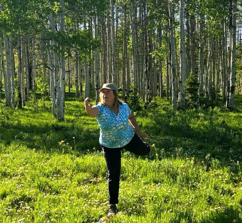 Customer photo review of Aquadile Women's Golf Polo